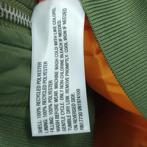 NEW! Girls' Cropped Bomber Jacket, Olive Green - art class - Picture 13 of 13